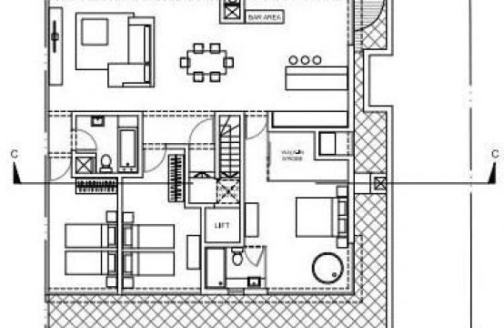 3 bedroom penthouse Swieqi ref. no. 13591