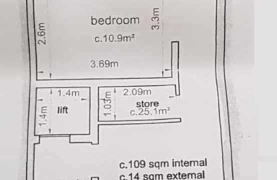 3 bedroom apartment Xemxija ref. no. 18596