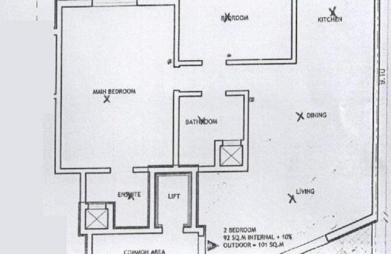 2 bedroom penthouse Zejtun ref. no. 19134