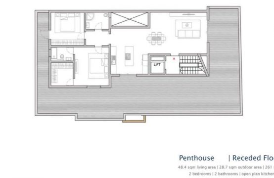 2 bedroom penthouse Zabbar ref. no. 20336
