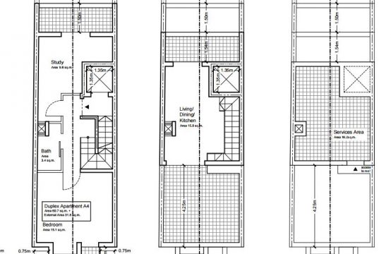 2 bedroom penthouse Msida ref. no. 20502
