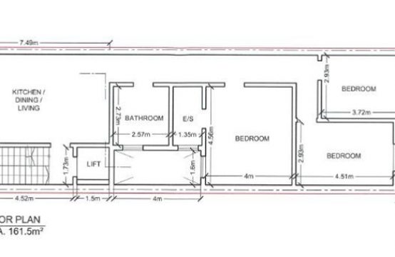 3 bedroom penthouse Ghaxaq ref. no. 20731