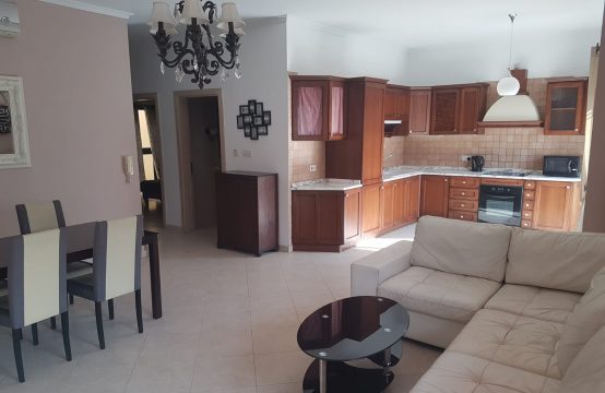 St Julians fully furnished elevated ground floor 3 bedroom apartment