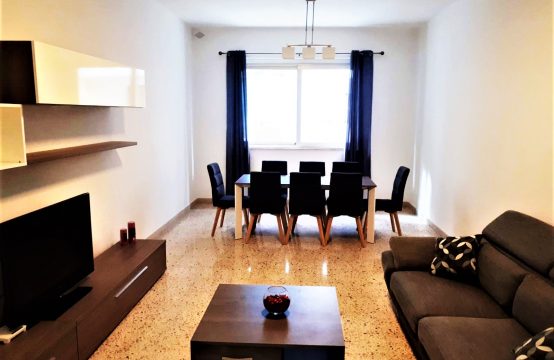 St.Julians furnished 3 double bedroom apartment