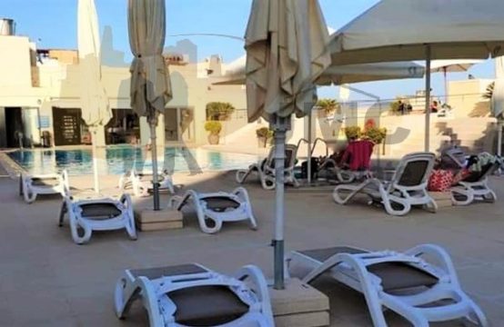 Marsascala fully furnished 2 bedroom apartment with communal pool