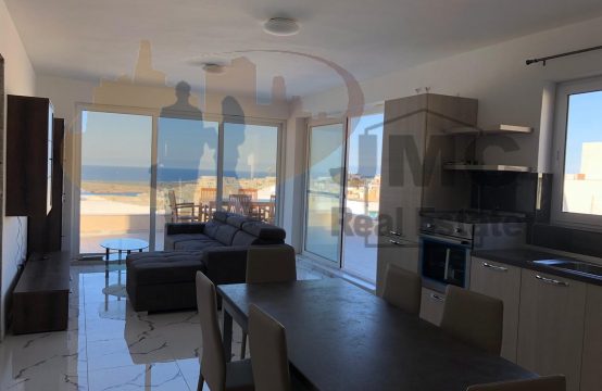 Mellieha fully furnished 2 bedroom penthouse with views