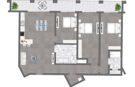 Mosta 3 bedroom apartments