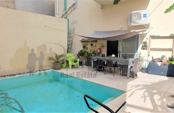 Birkirkara partly furnished converted 3-bedroom house of character
