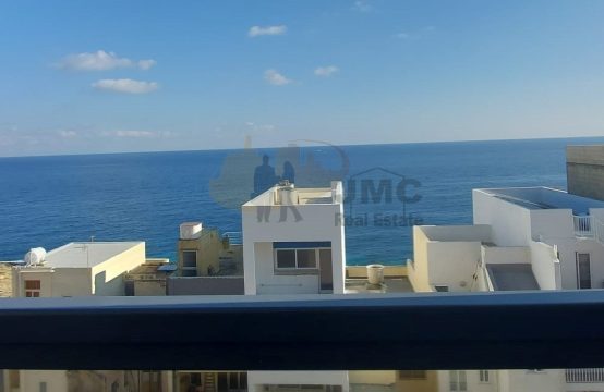 Xghajra 3 bedroom apartment with sea view
