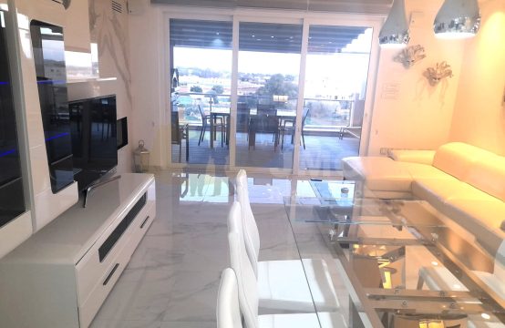 Zabbar fully furnished 3 double bedroom penthouse with green views