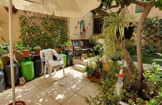 Sliema partly furnished 4 bedroom townhouse with garage